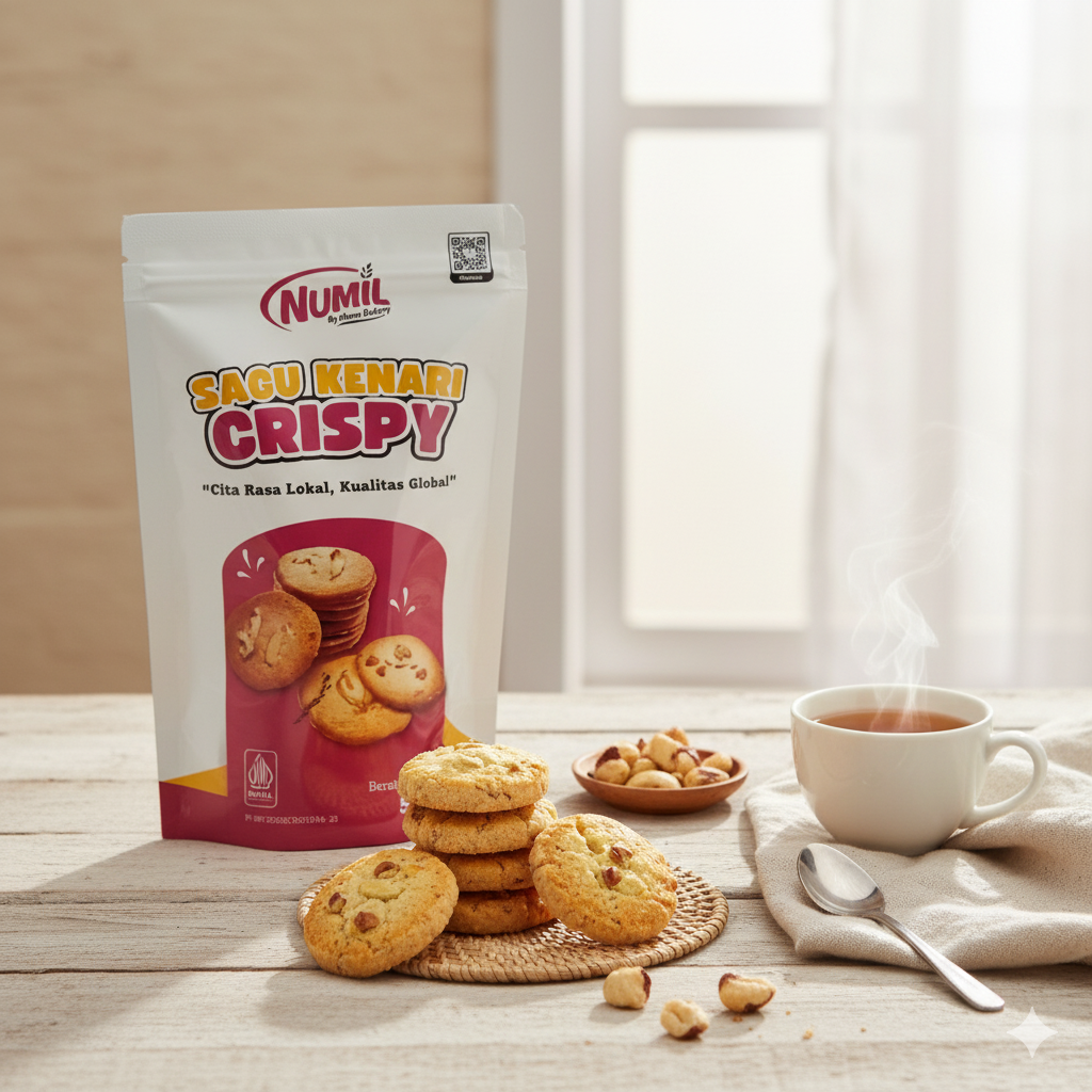 Produk Sagu Kenari Crispy