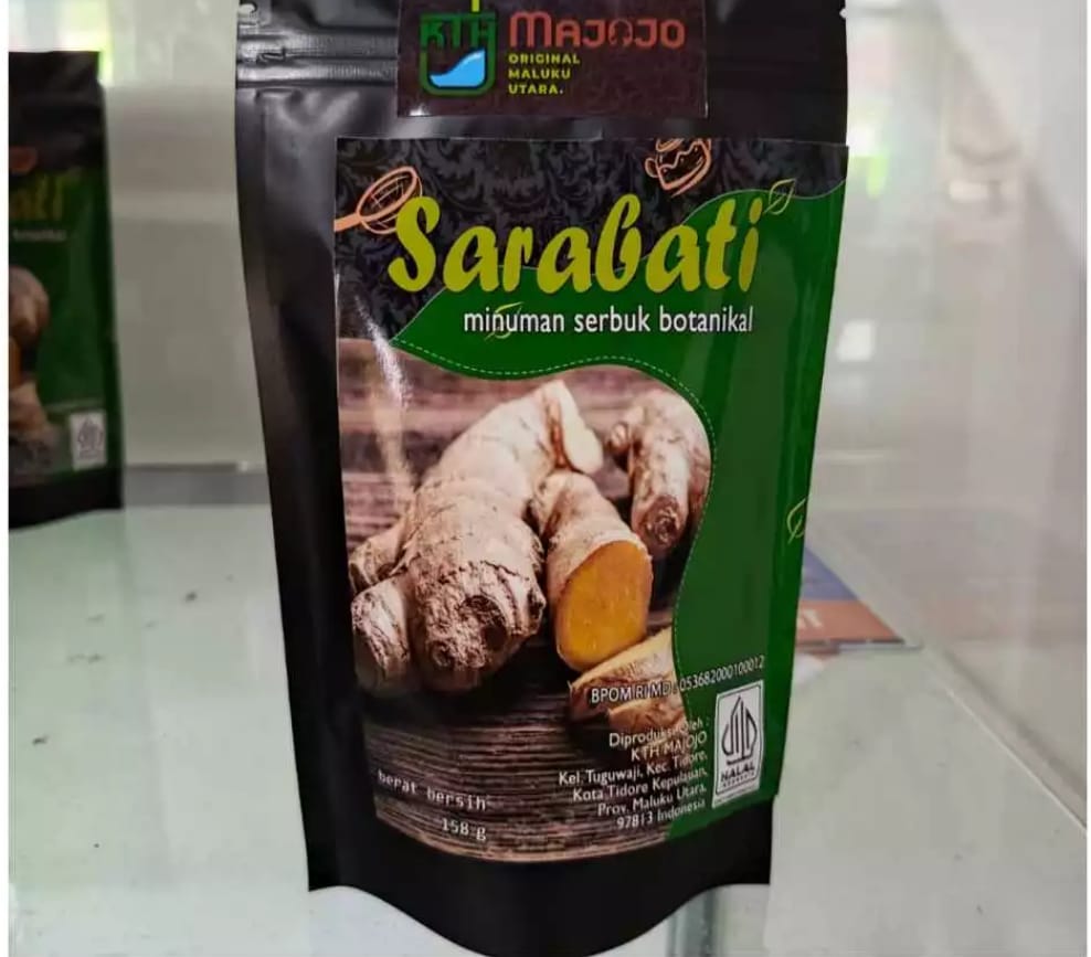 Produk Sarabati Minuman Serbuk Rempah Asli Tidore | Minuman Herbal Hangat Tradisional | KTH Majojo